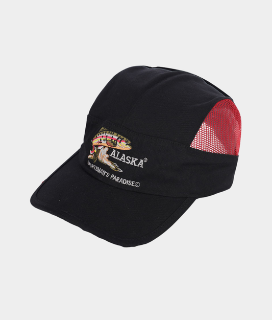 Alaska Mesh Cap – Black / Classic Adjustable Baseball Cap