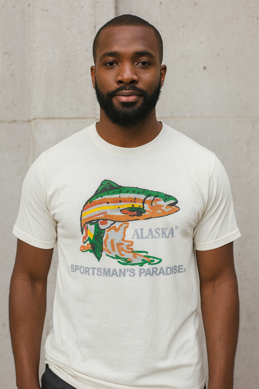 Alaska White T-Shirt – Classic Short-Sleeve Tee