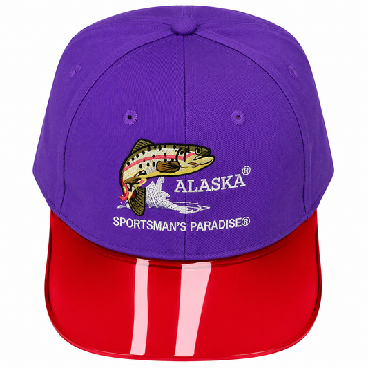 Alaska Purple 6-Panel Cap – Casual & Stylish
