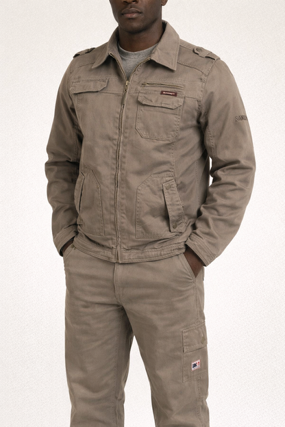 Samson Khaki Bush Jacket – Men’s Utility Jacket