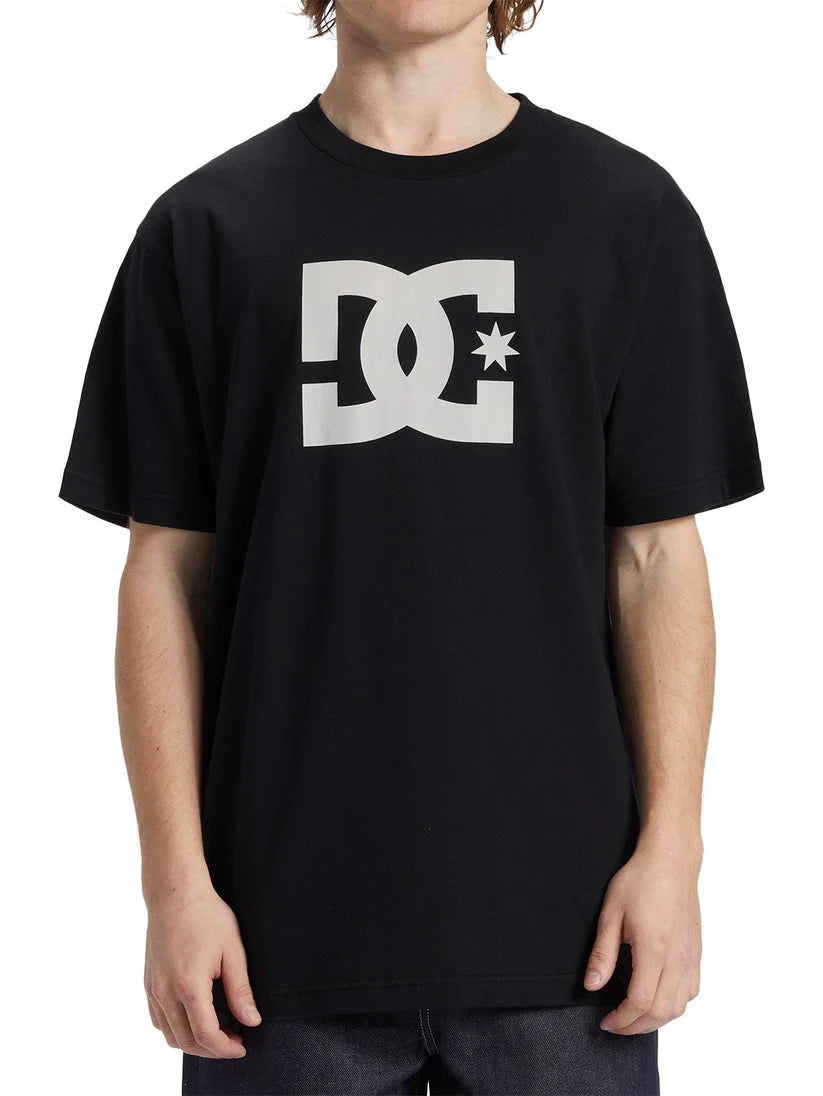 DC Tee - Black with White Logo