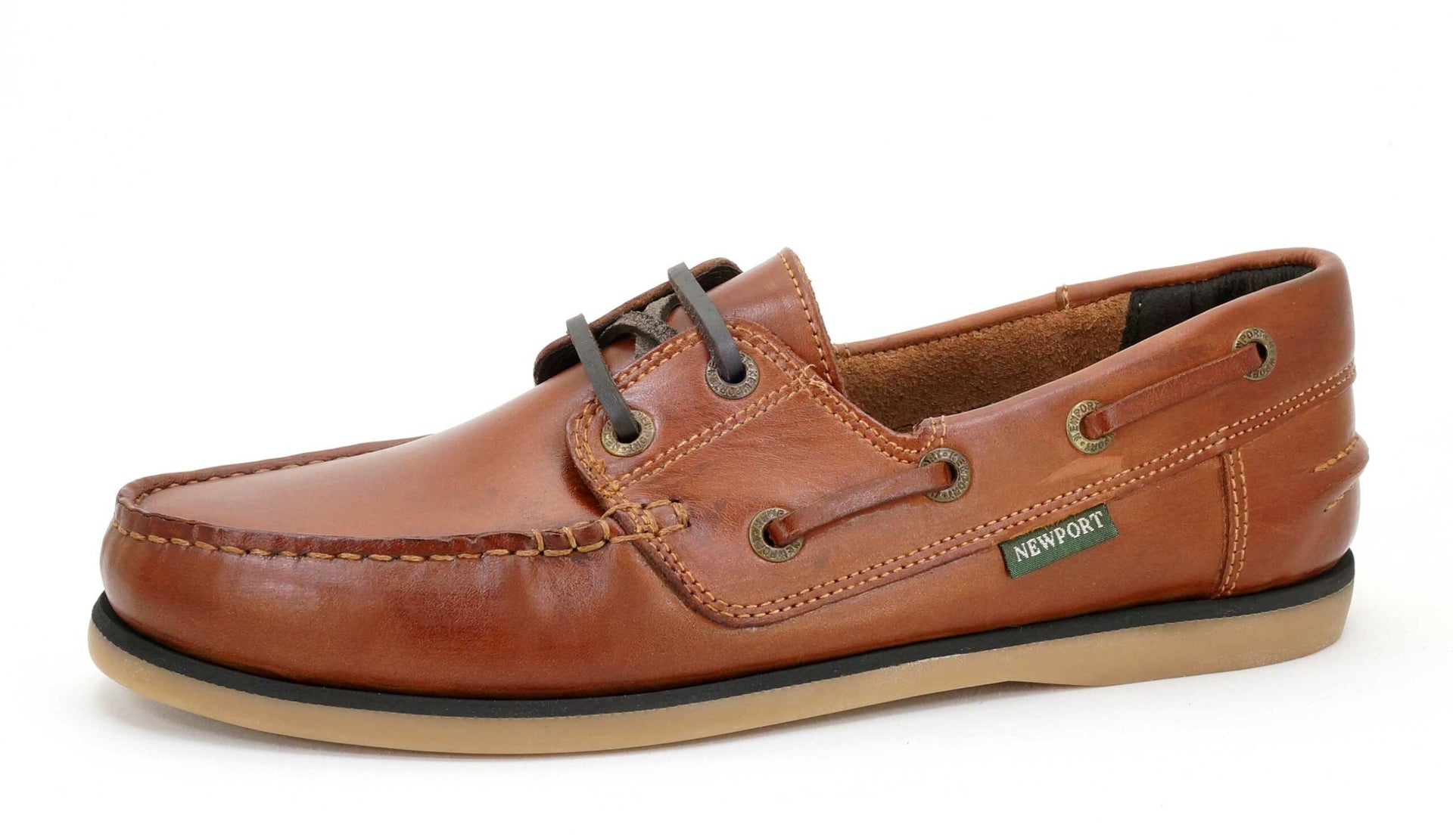 Newport Firstmate Santiago Mid- Brown Boat Shoes Size 06 (UK)