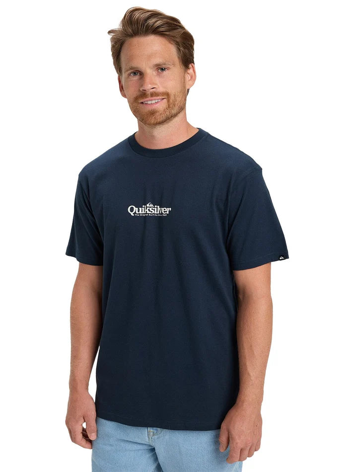 Quiksilver Fineline SS Men’s T-Shirt – Casual Cotton Tee