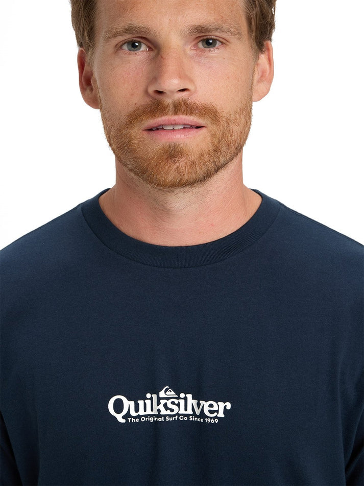 Quiksilver Fineline SS Men’s T-Shirt – Casual Cotton Tee