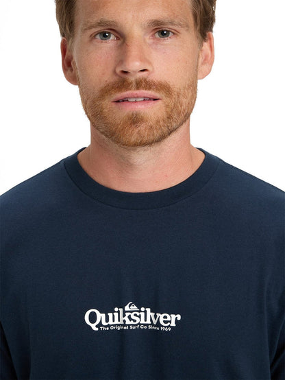 Quiksilver Fineline SS Men’s T-Shirt – Casual Cotton Tee