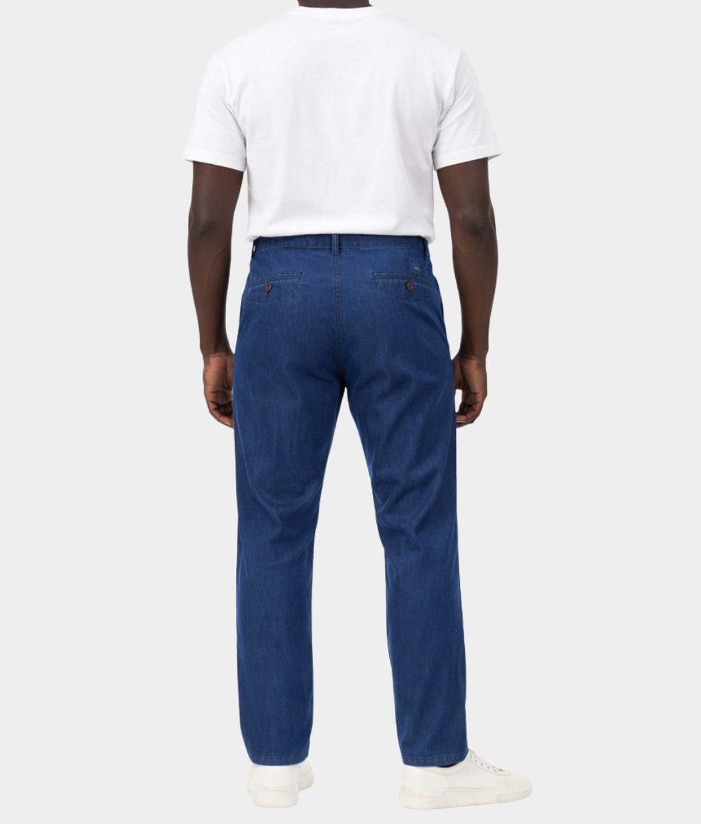 Soviet Elemento Dark Indigo Jeans – Men’s Slim Fit Stretch Denim