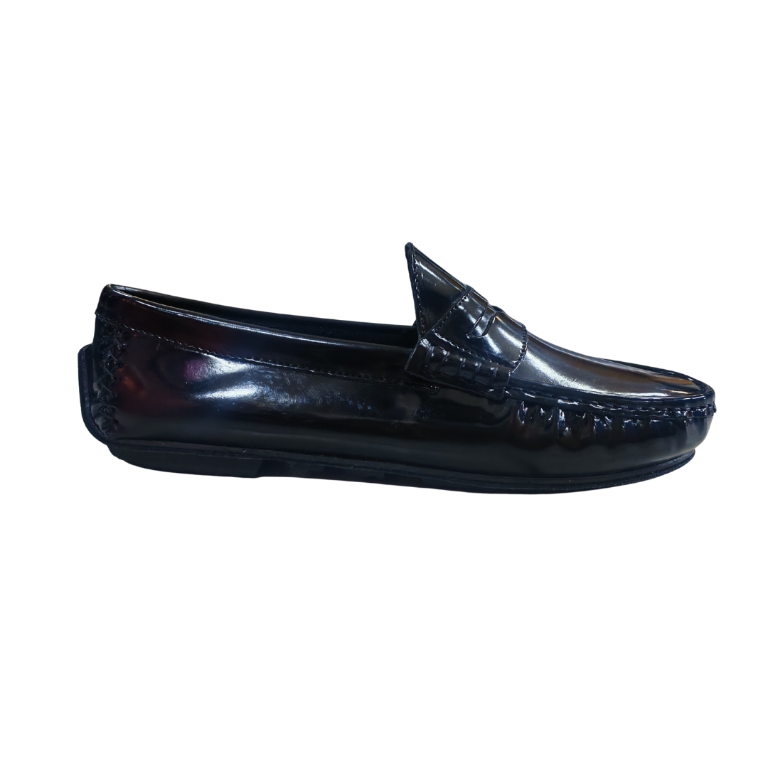 Enrico Black Horse Formal Loafer – Black Leather (South Africa)