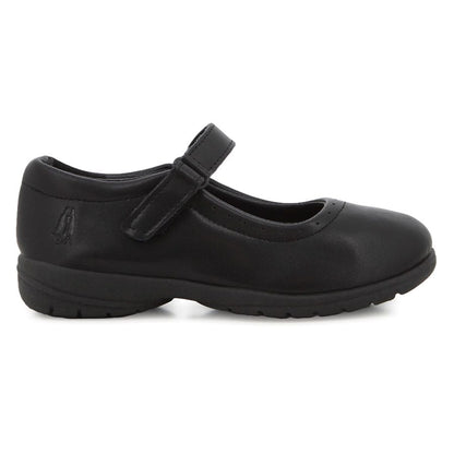 Hush Puppies Scala Girls Mary-Jane Velcro – Black