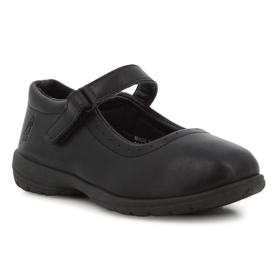 Hush Puppies Scala Girls Mary-Jane Velcro – Black