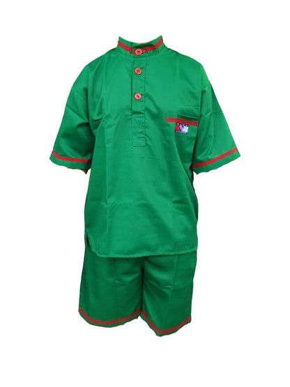 2-Piece Green Kitchen Suit – Chef & Hospitality Workwear Set