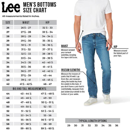Lee Boss Of The Road Mens Denim Jeans - Black