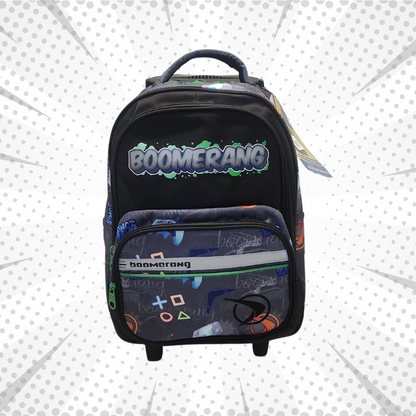 Boomerang Medium Trolley School Bag – Grey