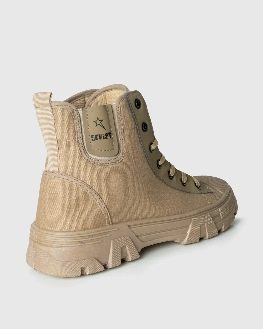 Soviet Men’s Raptor Combat Sneaker-Boot – Khaki Mono