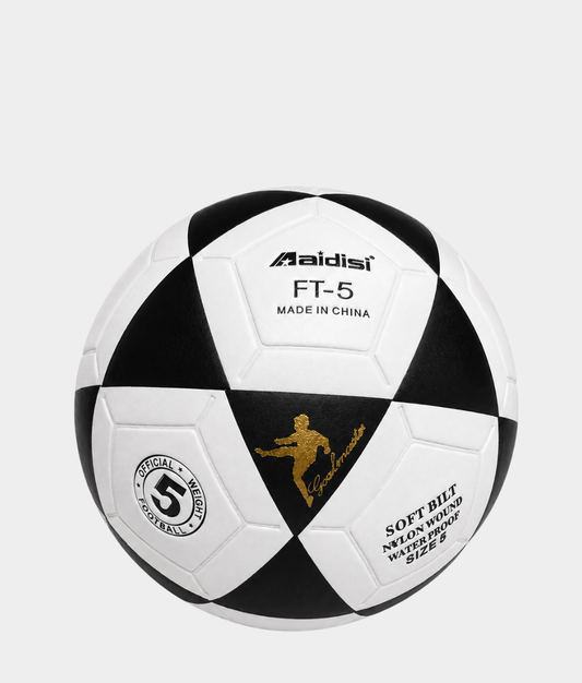 Maidisi FT-5 Soccer Ball – Black & White | Official Size 5