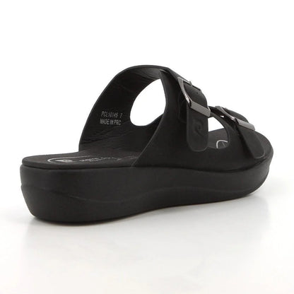 Pierre Cardin Loire 10 Ladies Black Sandals