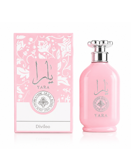 Yara by Lattafa for Women – 100ml Eau de Parfum - Pink