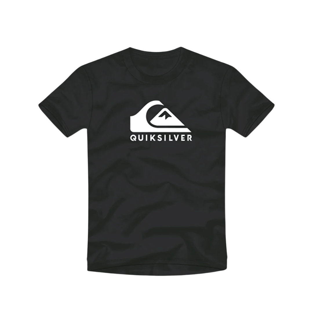 Quiksilver Tee - Black Corp Logo