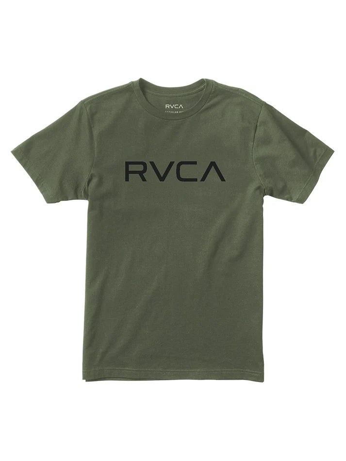 RVCA Olive Graphic Tee – Large  Black Logo Crew Neck (Men’s, South Africa)