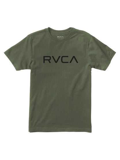 RVCA Olive Graphic Tee – Large  Black Logo Crew Neck (Men’s, South Africa)