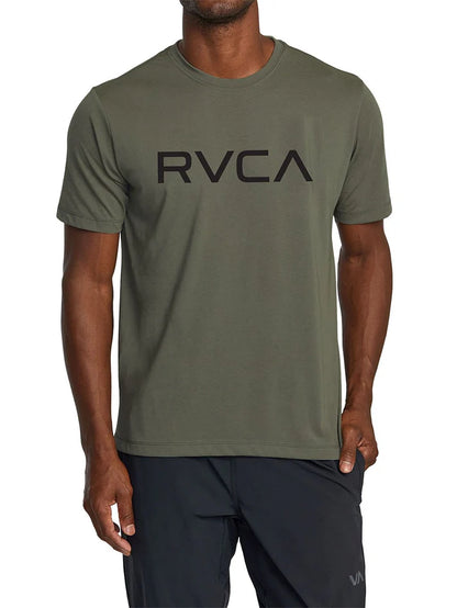 RVCA Olive Graphic Tee – Large  Black Logo Crew Neck (Men’s, South Africa)
