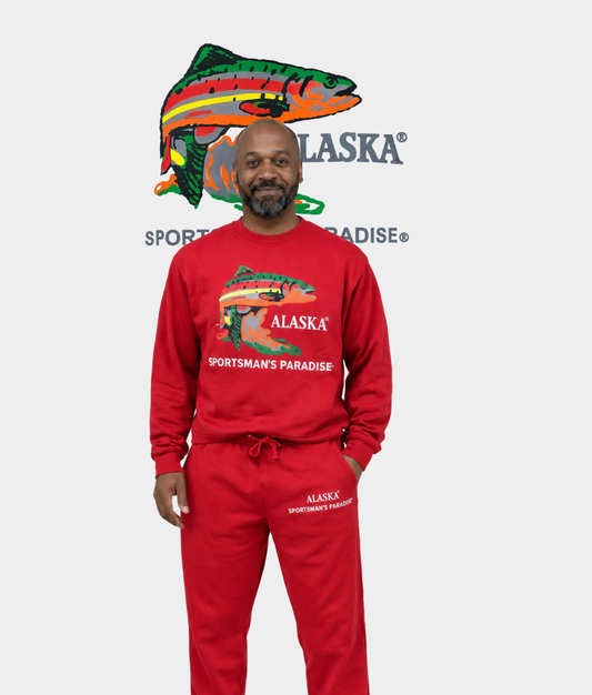 Alaska Red Tracksuit – Stylish & Comfortable Men’s Set