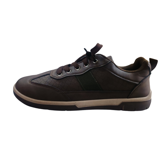 Runstar Brown Sneaker – Retro Platform Street Trainer (Unisex / Casual) – South Africa