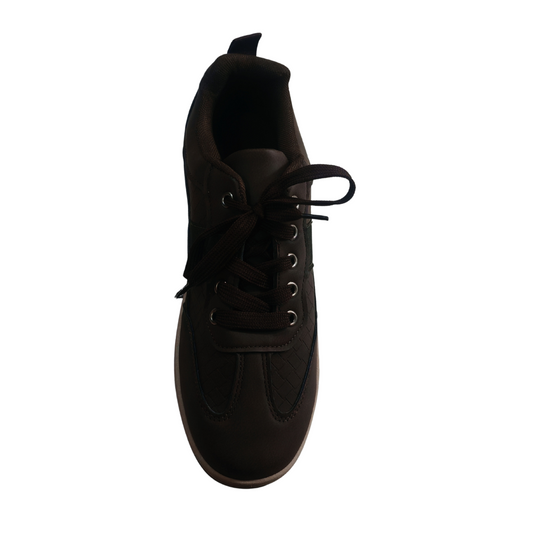 Runstar Brown Sneaker – Retro Platform Street Trainer (Unisex / Casual) – South Africa
