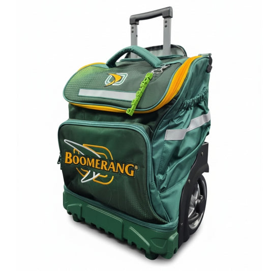 Boomerang Hardbody Big Wheel Trolley Bag – Durable Wheeled Backpack/Trolley