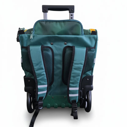 Boomerang Hardbody Big Wheel Trolley Bag – Durable Wheeled Backpack/Trolley