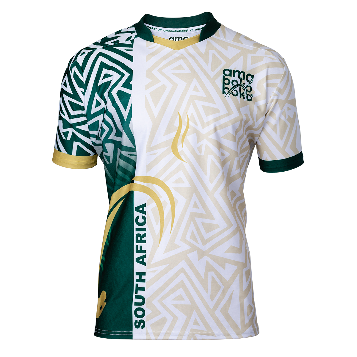 Shweshwe Gold Rugby Jersey