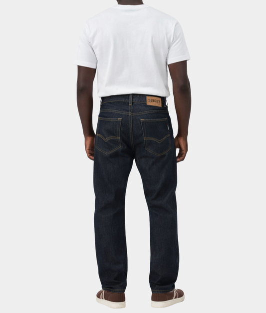 Soviet Impact Blue Black Jeans – Men’s Core Straight Fit