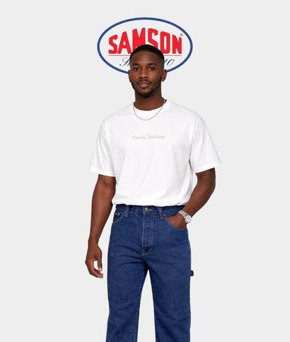 Samson Sandblast Painter Loop Jeans – Stonewash