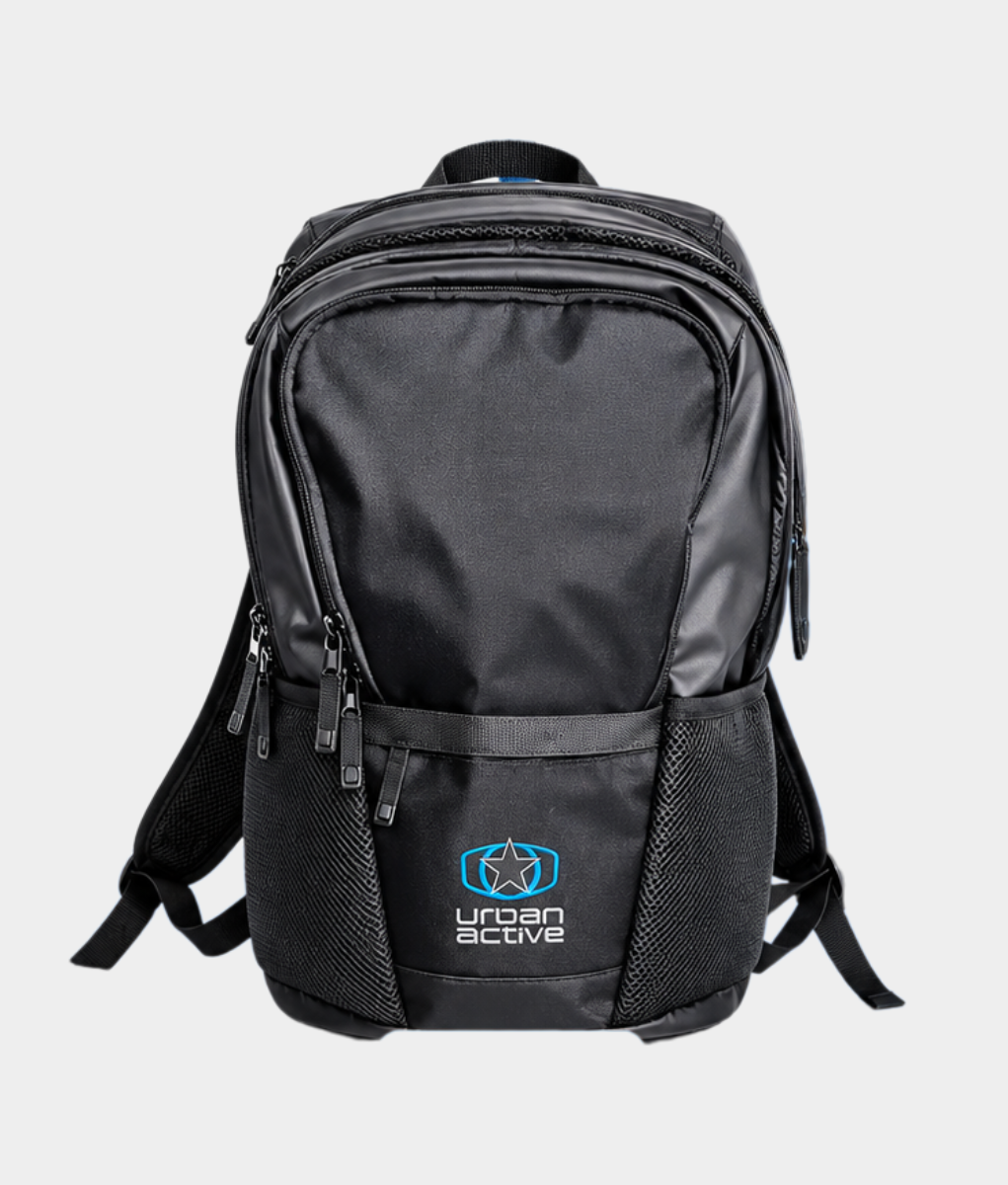 Urban Active Padel Racket Backpack – Black