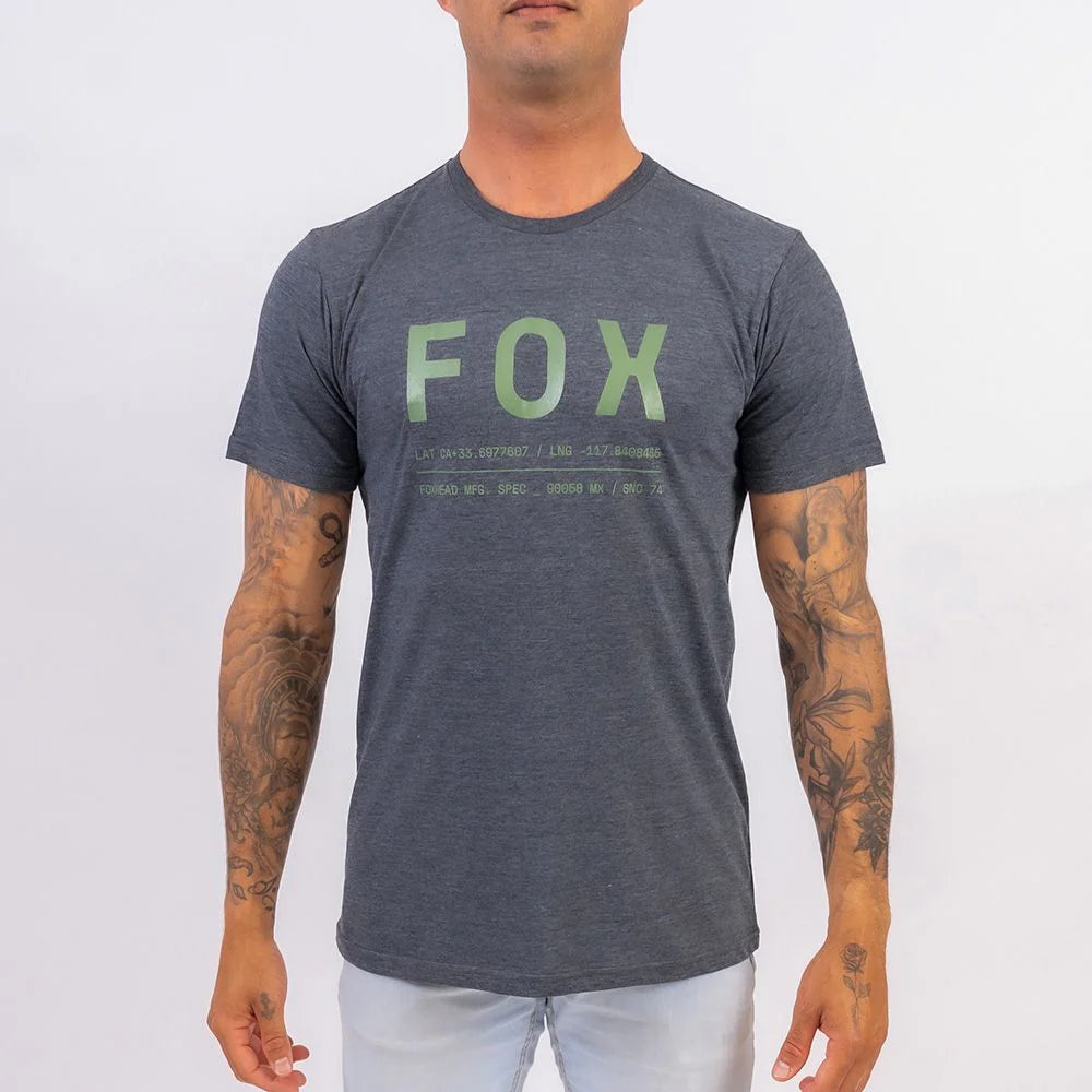 Fox Non Stop Graphic T-Shirt – Heather Black | Men’s Casual Streetwear South Africa