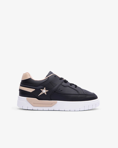 Soviet Addison Youth Sneaker – Black/Taupe | Fast Shipping South Africa