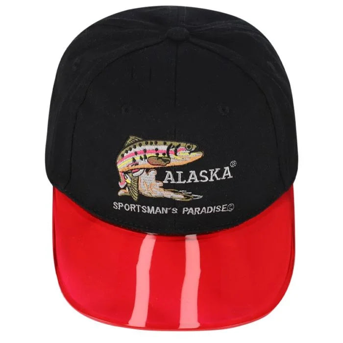 Alaska Black 6-Panel Cap – Casual & Stylish