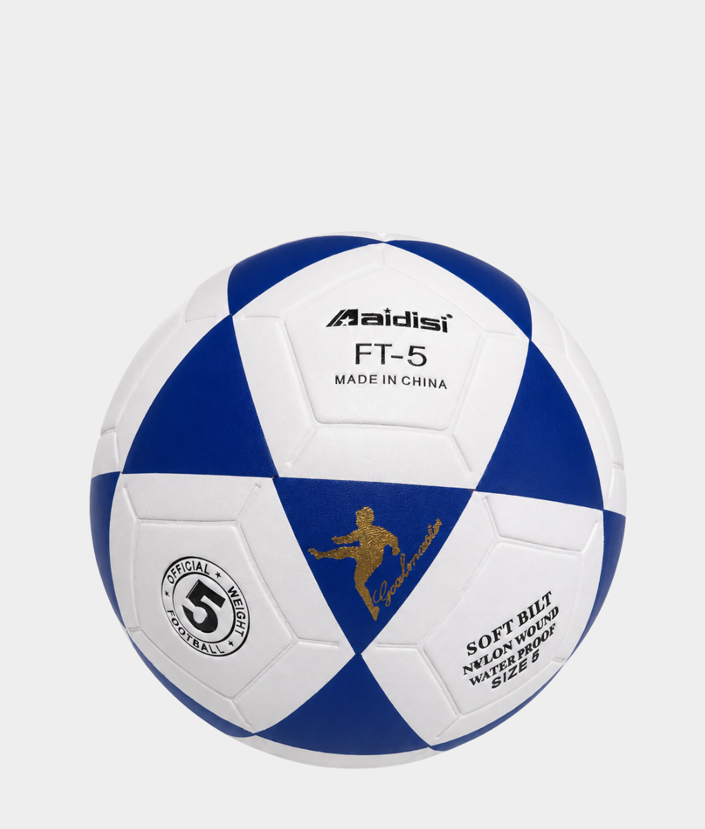 Maidisi FT-5 Soccer Ball – Blue & White | Official Size 5