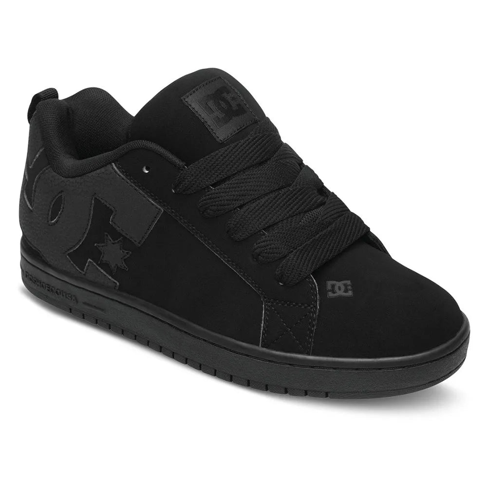 DC Shoes Court Graffik Sneaker – Men’s Canvas Skate Shoes (Black) | South Africa