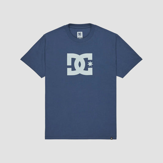 DC Star Crew Tee – Dark Denim Colour