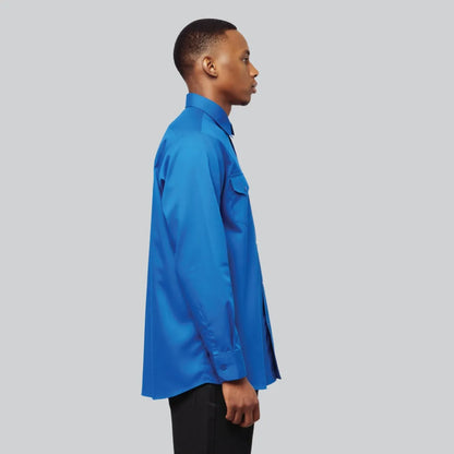 Dickies 847 Sky Blue Shirt – Long Sleeve Workwear Style