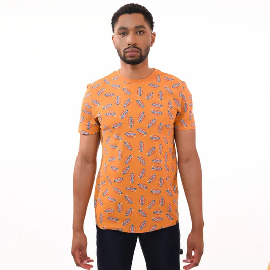 Dickies Mango-Rust All-Over Print T-Shirt – Men’s Graphic Tee (Unisex, South Africa)