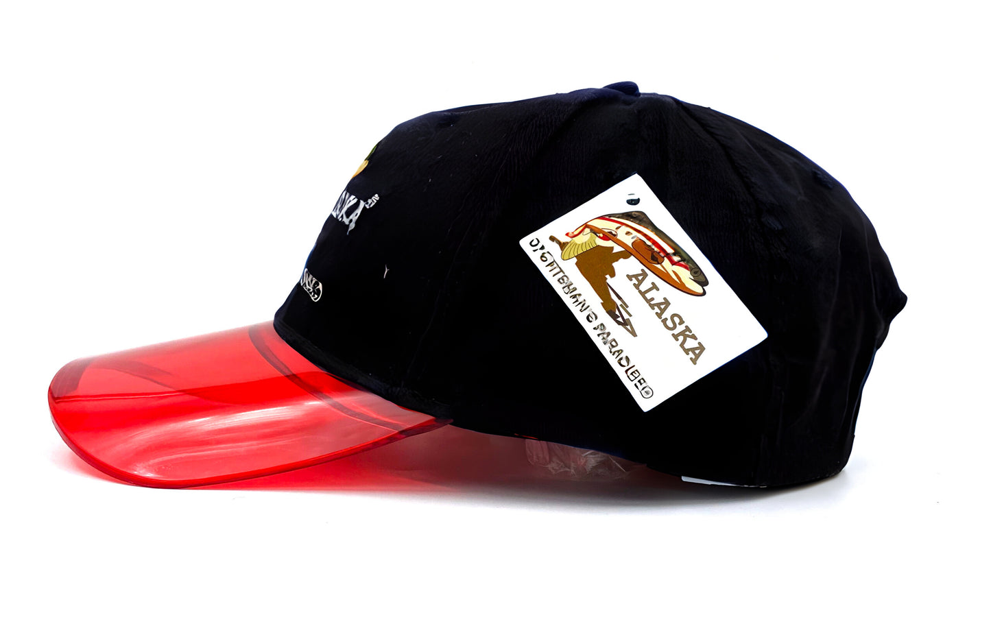 Alaska Black 6-Panel Cap – Casual & Stylish
