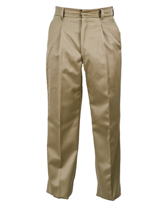 Brentwood Men's Pure Wool Trouser – Fawn