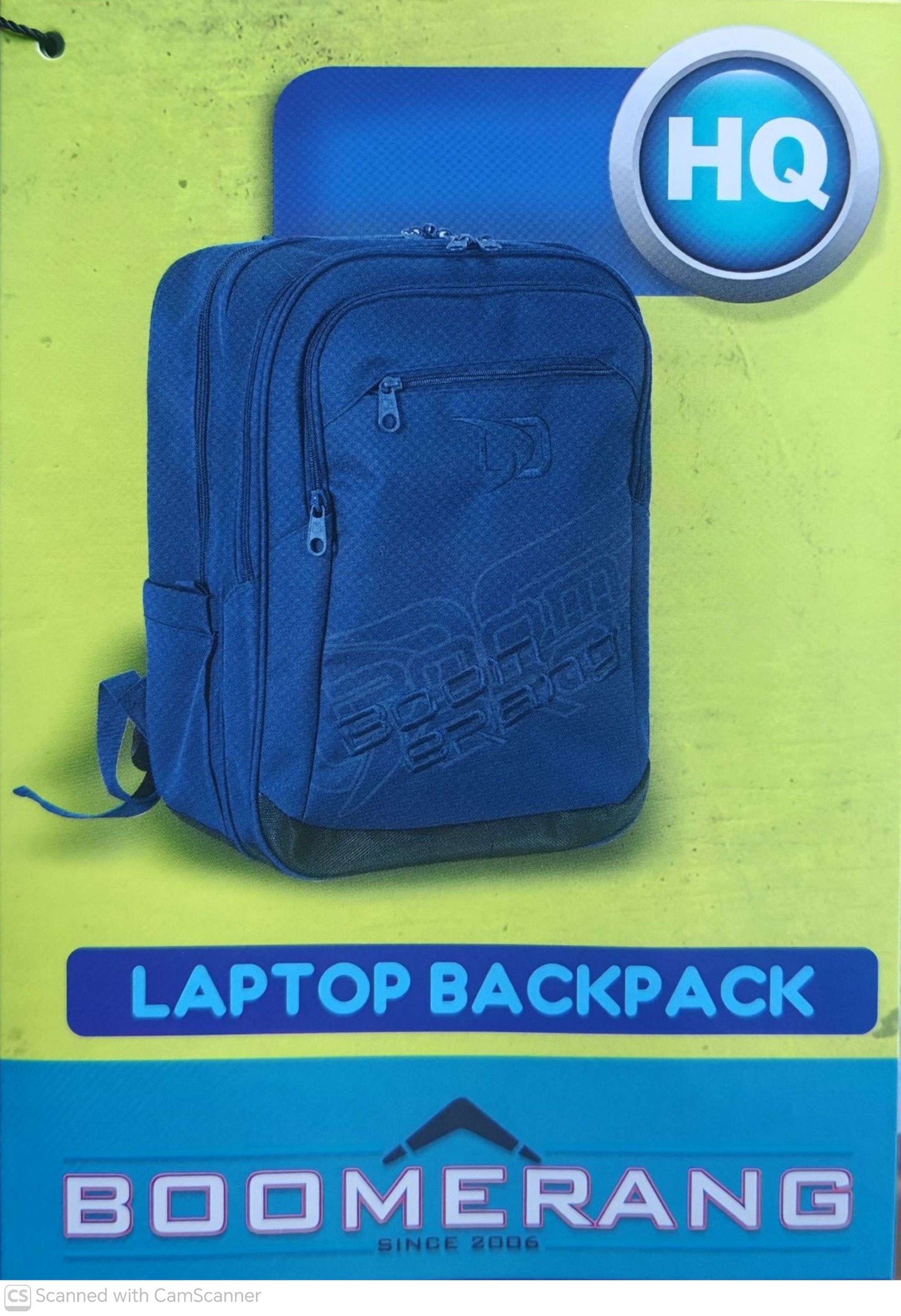 Boomerang X-Large Laptop Backpack – Navy / Extra-Large School & Travel Backpack