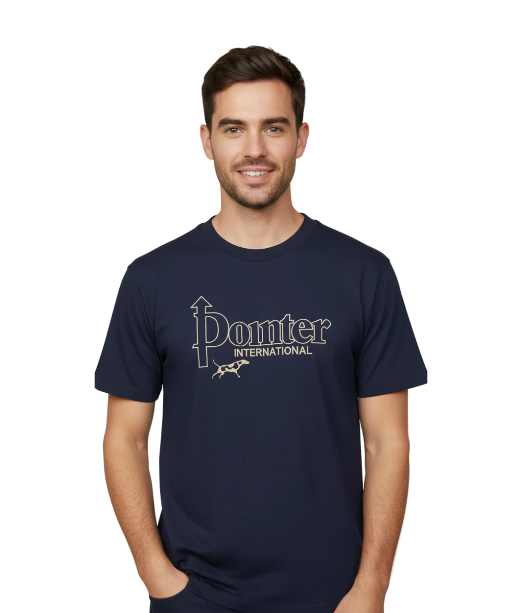 Pointer Navy Tee with Bold Logo Design | Fast Shipping SA