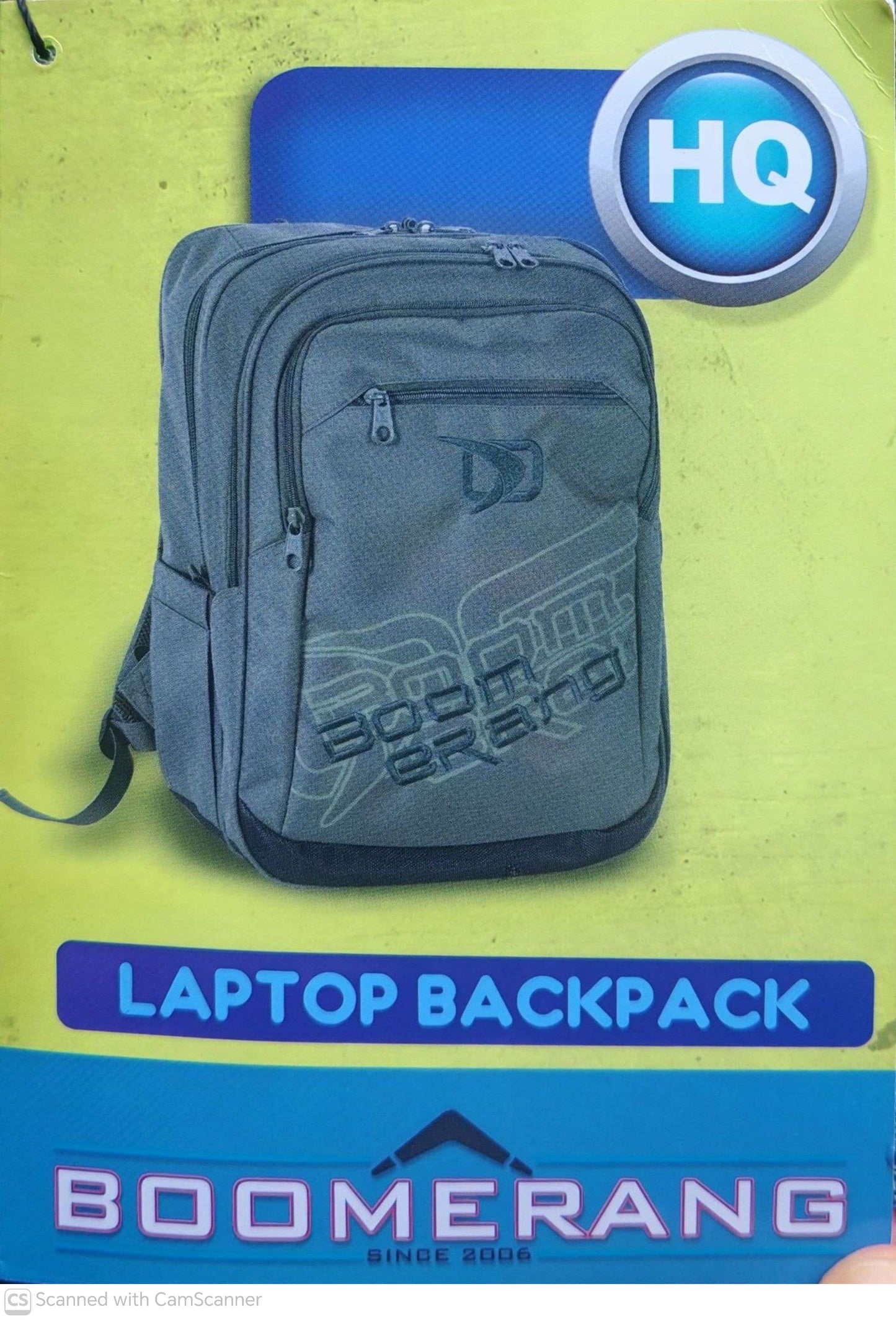 Boomerang X-Large Laptop Backpack – Olive / Extra-Large School & Travel Backpack