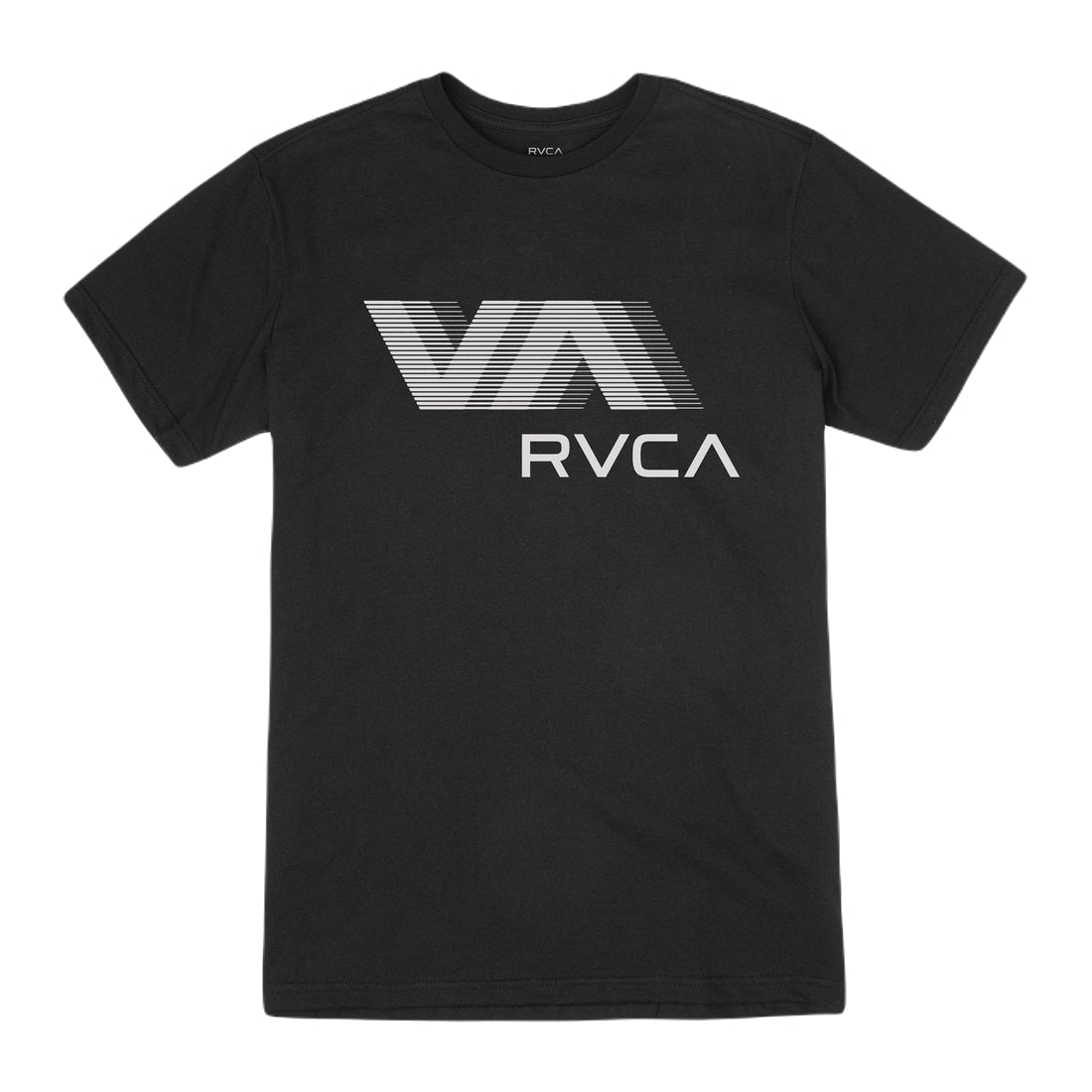 RVCA Blur Graphic Tee – Black Crew Neck Streetwear (South Africa)