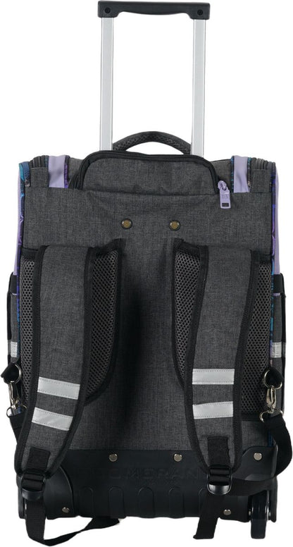Boomerang XL Hardbase School Bag – Heavy-Duty Backpack with Reinforced Base (South Africa) - Purple G3