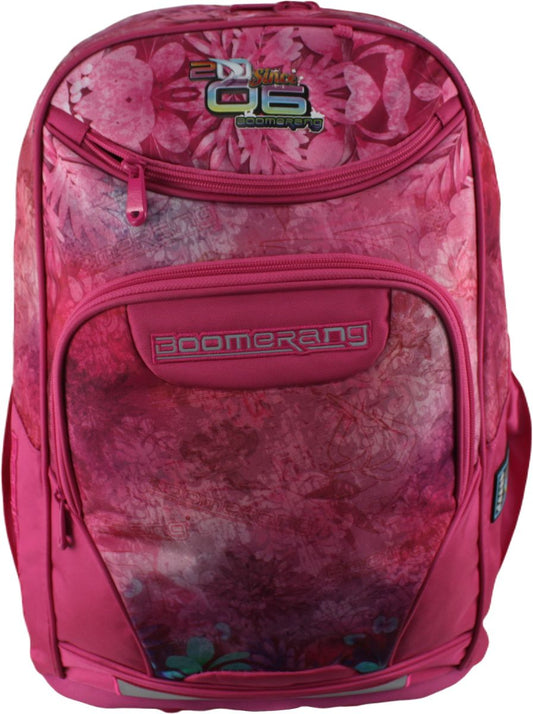 Boomerang Large Orthopaedic School Bag – Pink