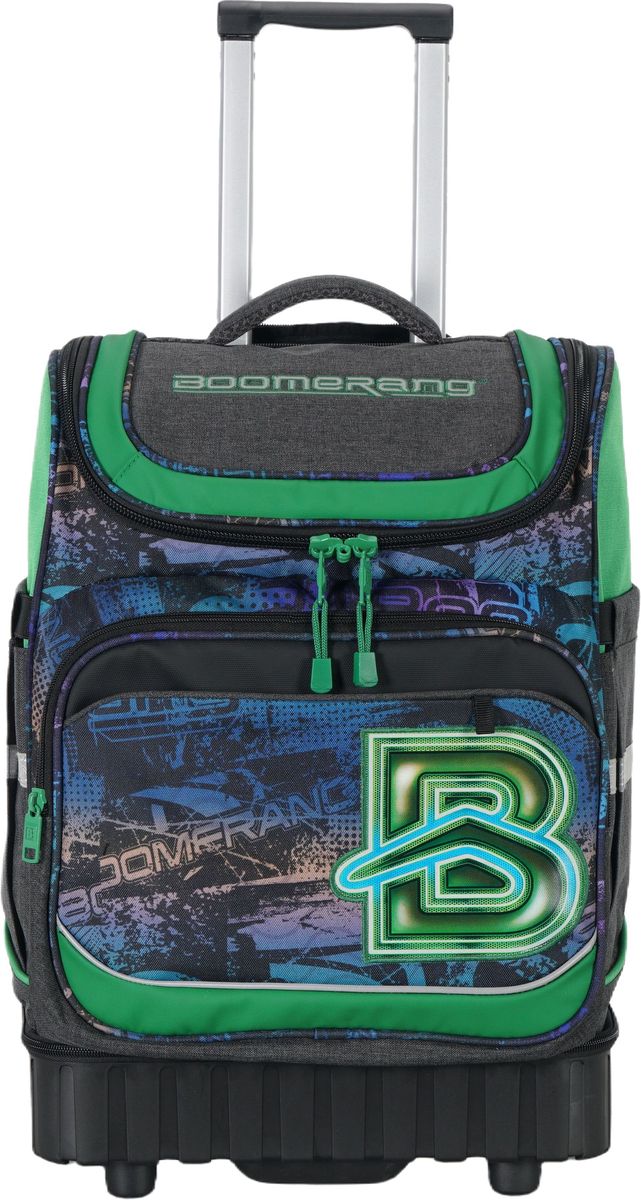 Boomerang XL Hardbase School Bag – Heavy-Duty Backpack with Reinforced Base (South Africa) - B4